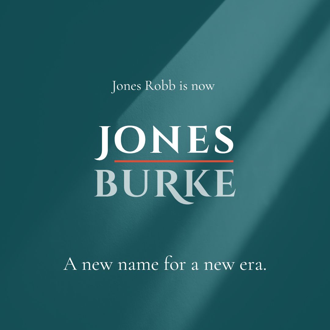 Jones Robb Becomes Jones Burke